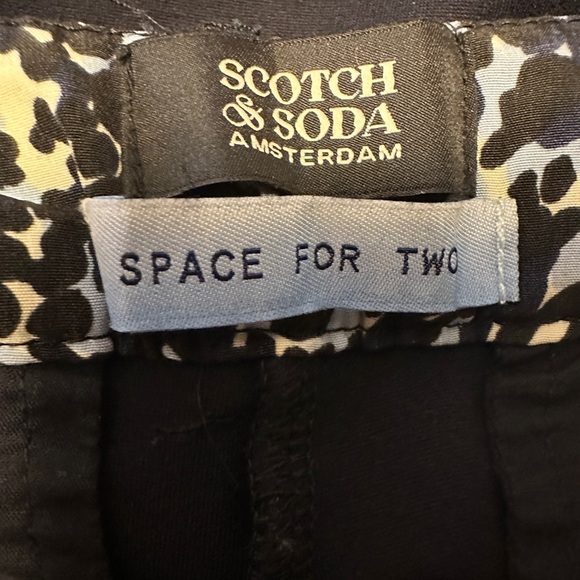 Scotch & Soda Space For Two Lowry Slim Fit Pants Medium Tuxedo Stripe Blue - Picture 3 of 13